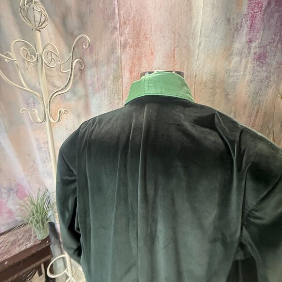 Vintage📌Gorgeous High-Quality Workmanship Plus Size Velvet Lady Jacket -Blazer - Picture 9 of 16